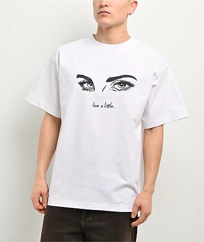 Popular Demand Live Eyes White T-Shirt