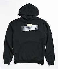 Popular Demand Taped Black Hoodie