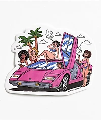 Popular Demand Wheels Sticker