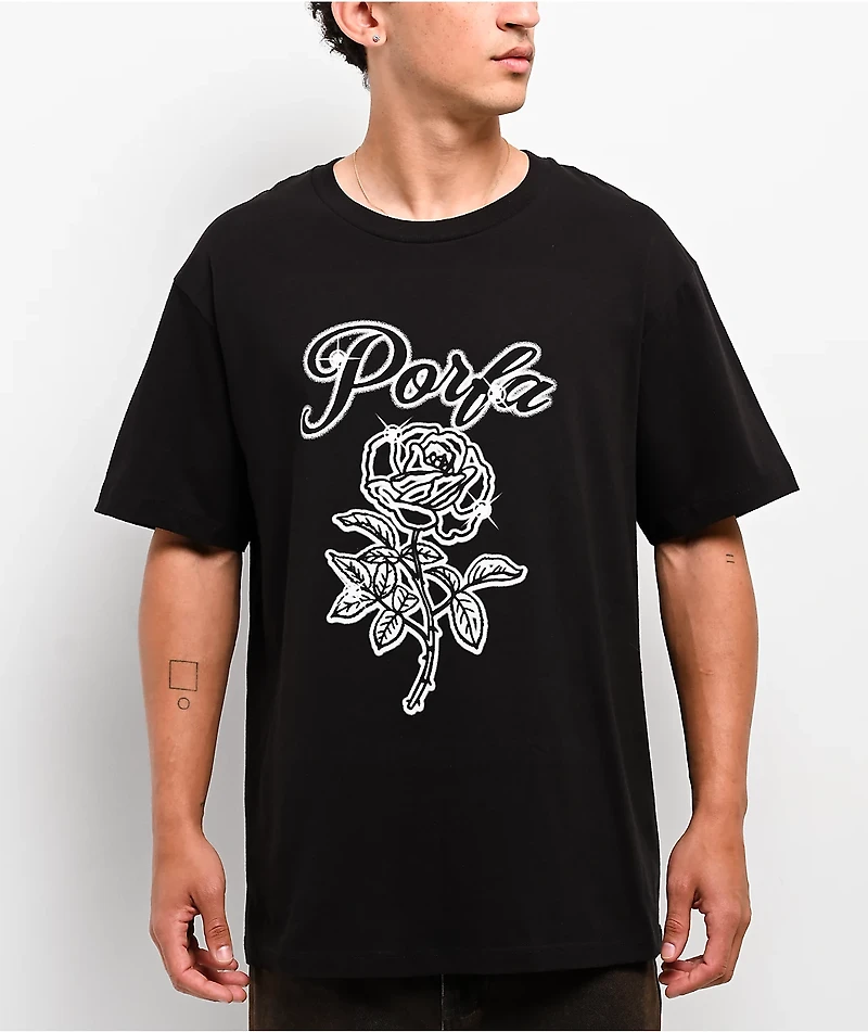 Porfa Dreamin Black T-Shirt