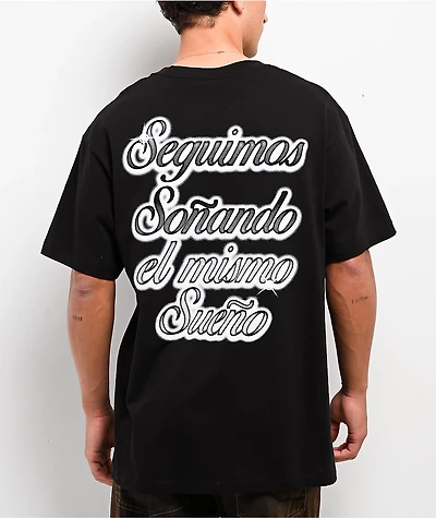 Porfa Dreamin Black T-Shirt