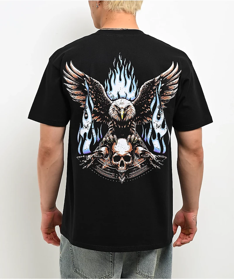 Porfa Eagle Black T-Shirt