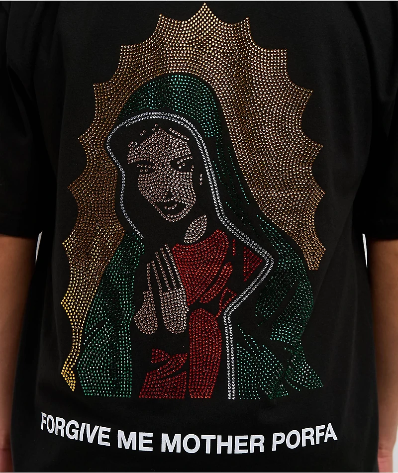 Porfa Forgive Black T-Shirt