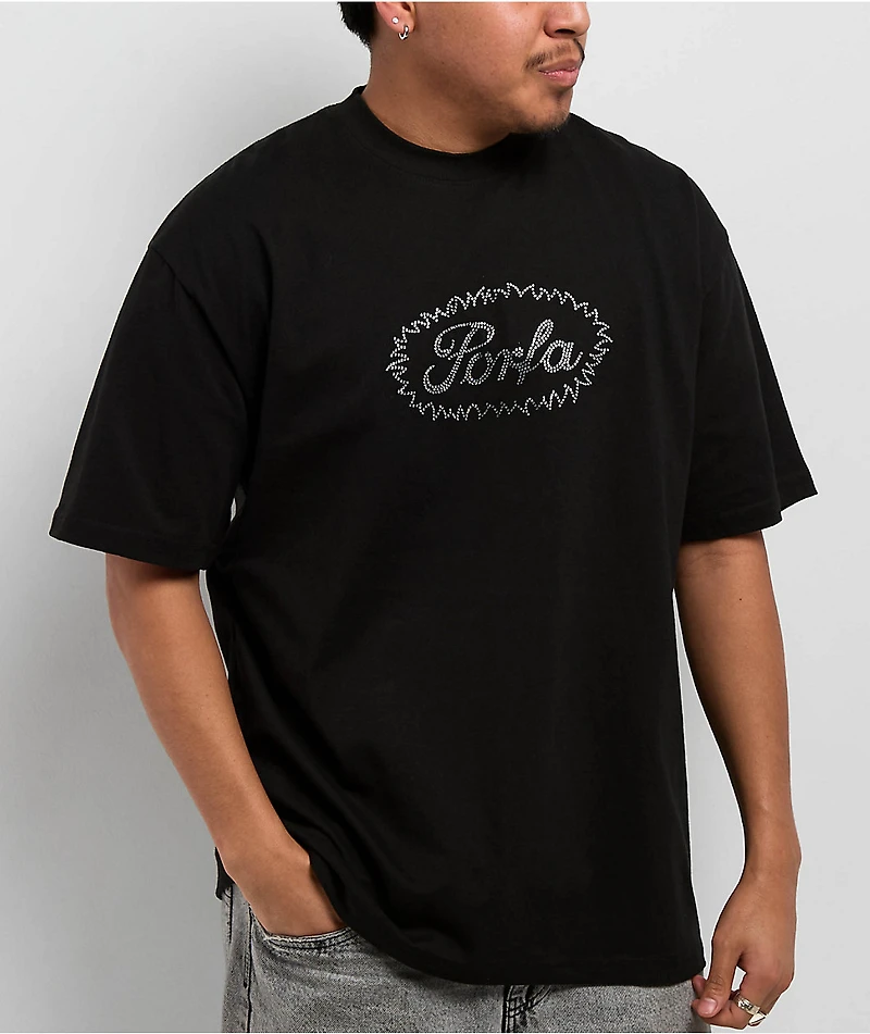 Porfa Forgive Black T-Shirt