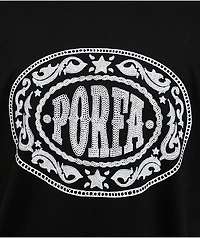 Porfa Logo Black T-Shirt