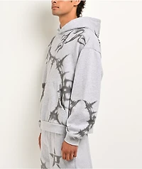 Porfa P Star Grey Hoodie