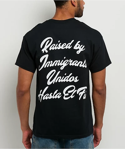 Porfa Raised Black T-Shirt