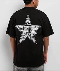 Porfa Snake Black T-Shirt