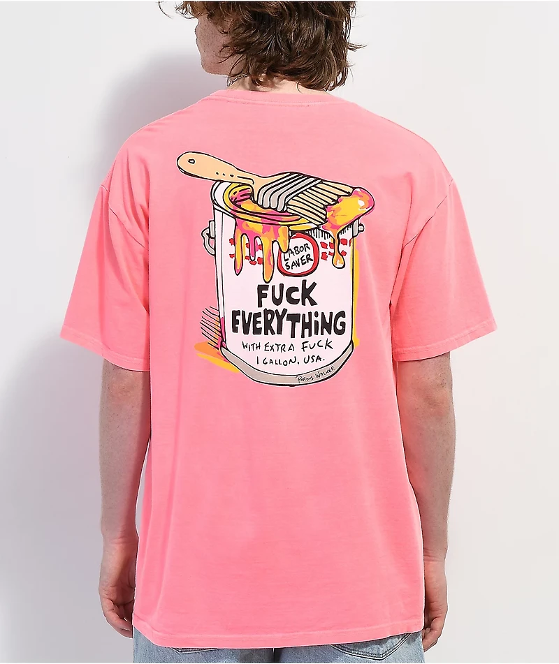 Porous Walker Labor Saver Pink T-Shirt