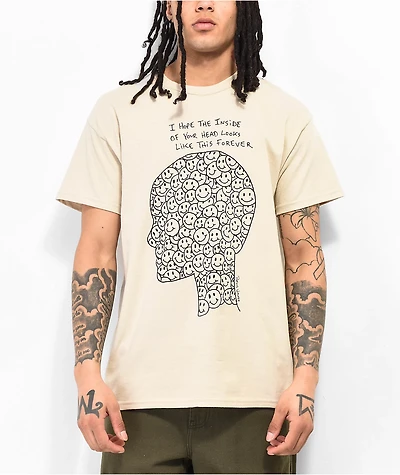 Porous Walker Pure Happiness Natural T-Shirt