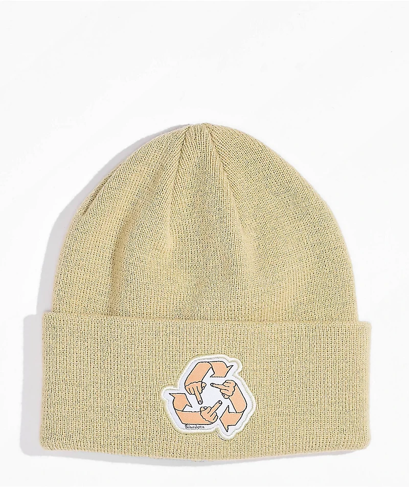 Porous Walker What Goes Around Sand Beanie