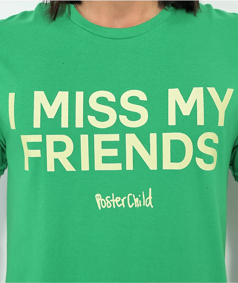 PosterChild Friends Forest Green T-Shirt