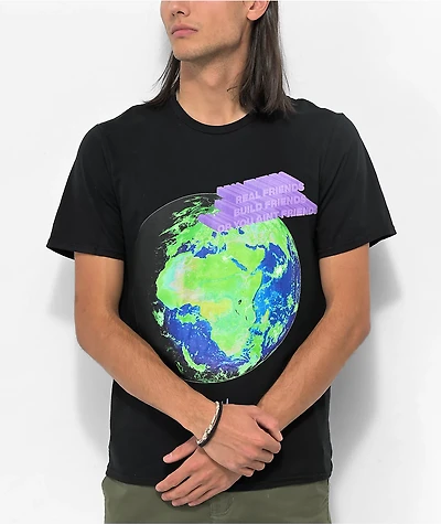PosterChild Real Friends Black T-Shirt
