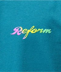 Pot Meets Pop Reform Blue T-Shirt