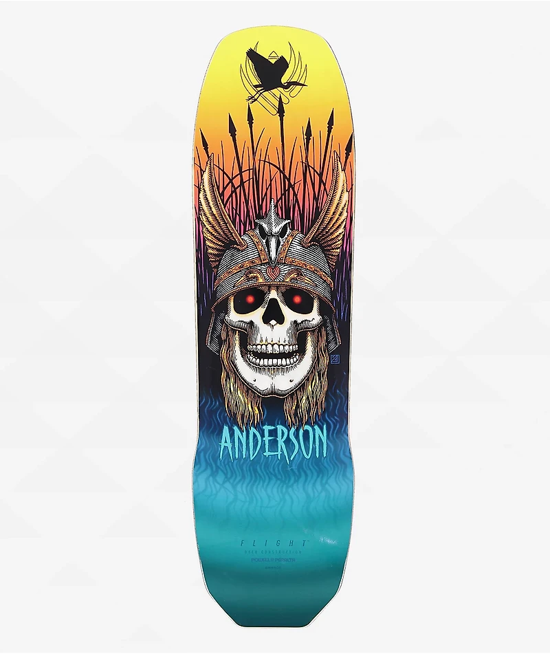 Powell Andy Anderson Heron Flight 8.45" Skateboard Deck
