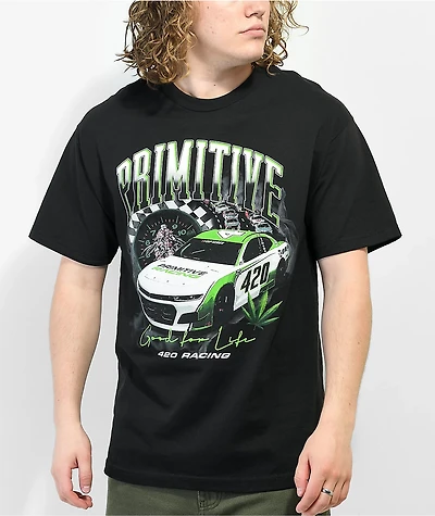 Primitive 420 Racing Black T-Shirt