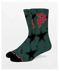 Primitive All Star Green Crew Socks