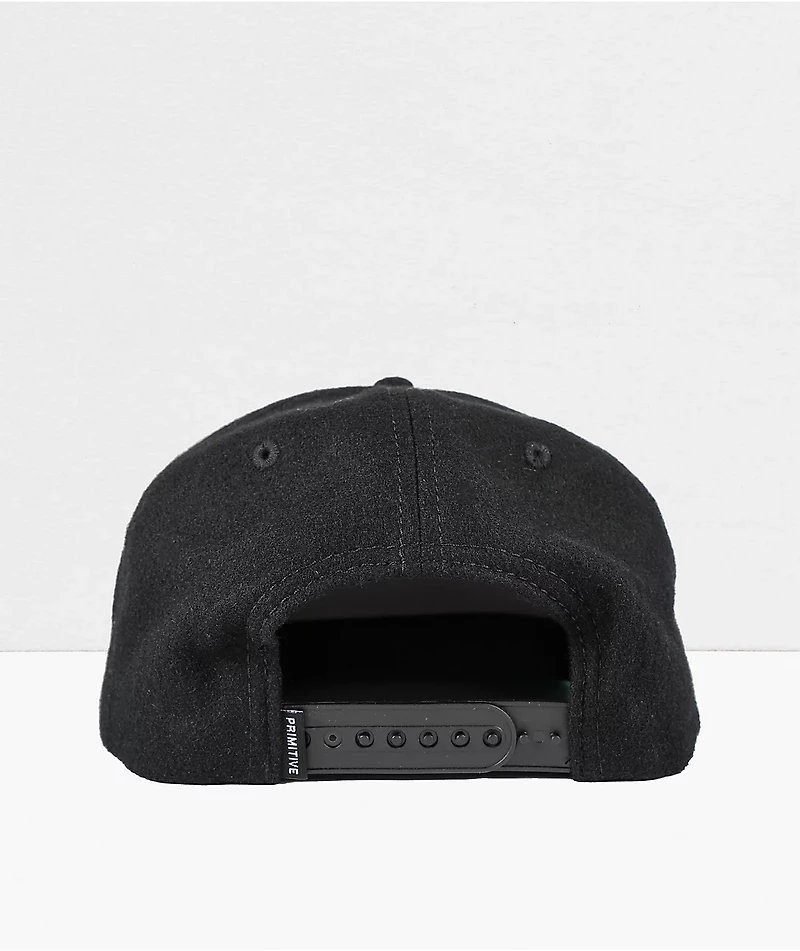 Primitive Alumni Black Snapback