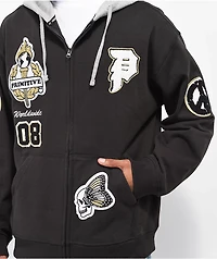 Primitive Alumni Black Zip Hoodie