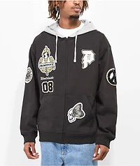 Primitive Alumni Black Zip Hoodie