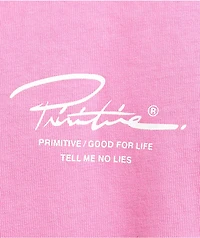Primitive Angelo Pink Heavyweight T-Shirt
