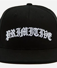 Primitive Archie Black Strapback Hat