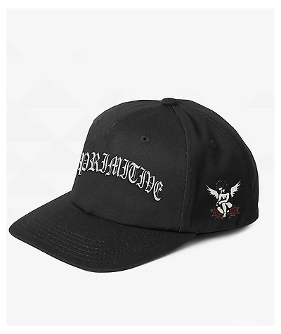 Primitive Archie Black Strapback Hat