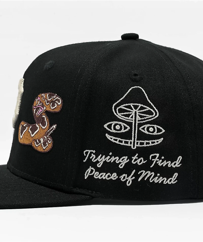 Primitive Badlands Black Snapback