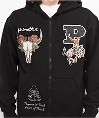 Primitive Badlands Black Zip Hoodie