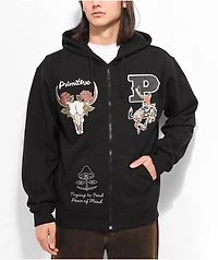 Primitive Badlands Black Zip Hoodie