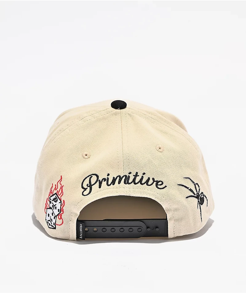 Primitive Big City Natural & Black Snapback Hat