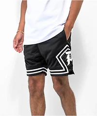 Primitive Black & White Mesh Shorts