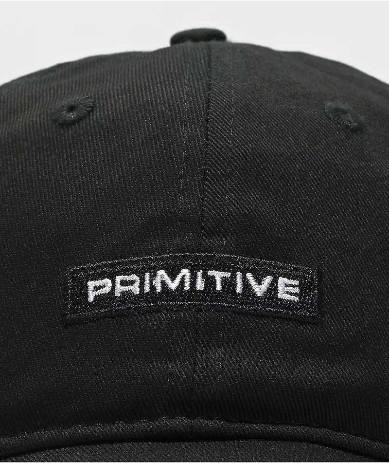 Primitive Black Pack Strapback hat