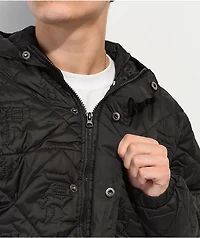 Primitive Black Quilted Puffer Jacket