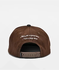 Primitive Blackjack Brown Snapback Hat