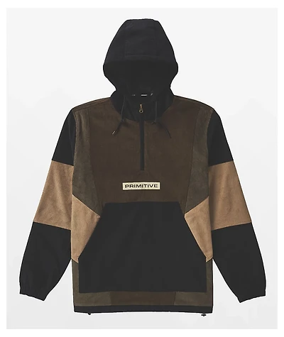 Primitive Block II Brown Corduroy Anorak Jacket