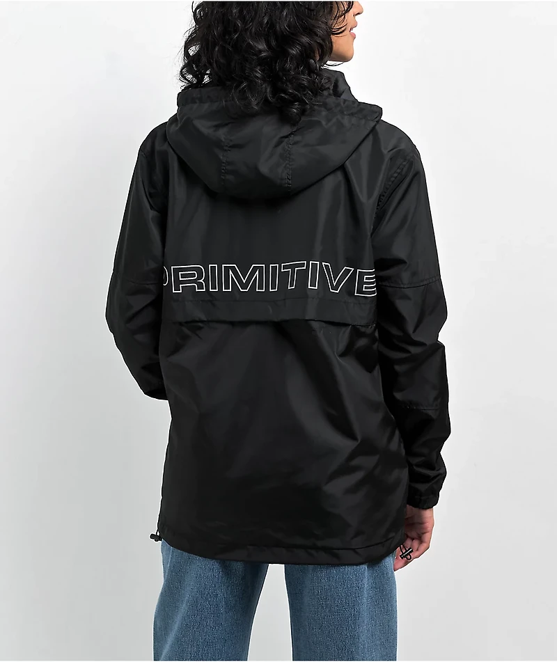 Primitive Blocked Black Anorak Jacket