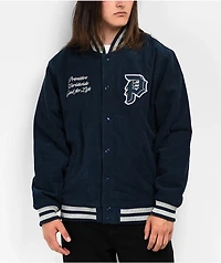 Primitive Bradford Blue Corduroy Varsity Jacket