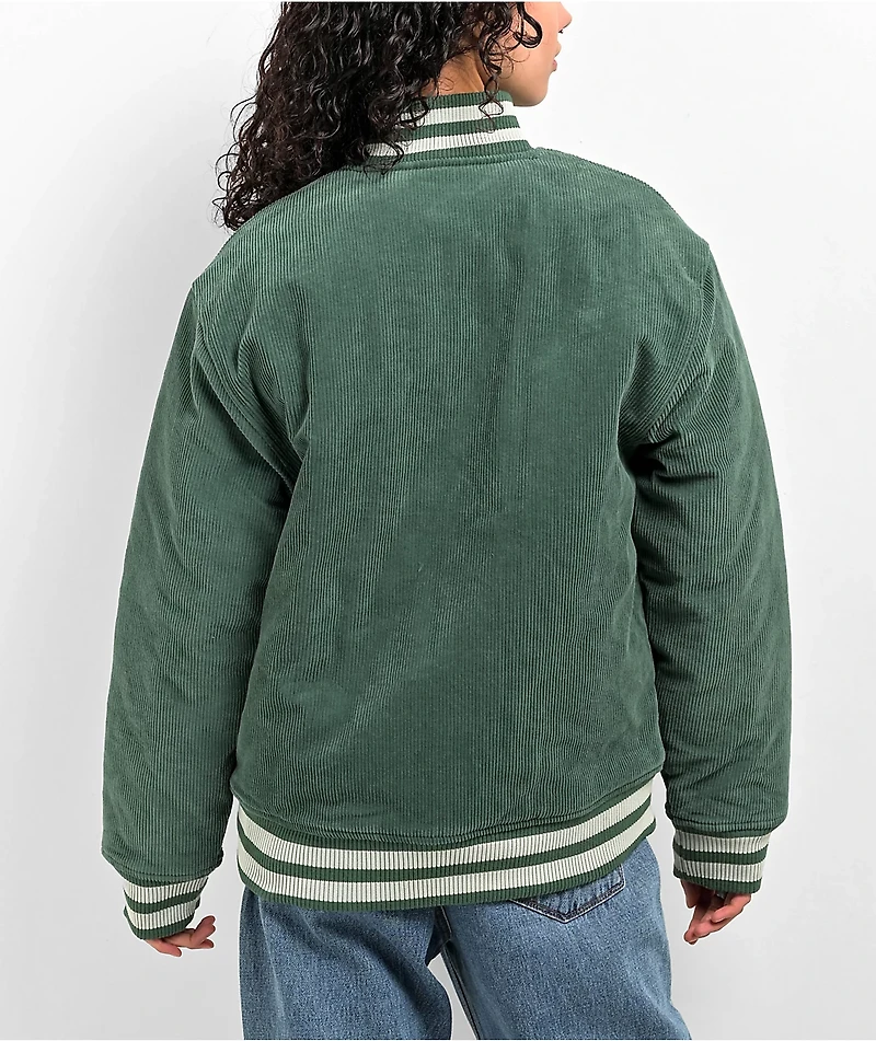 Primitive Bradford Green Corduroy Varsity Jacket