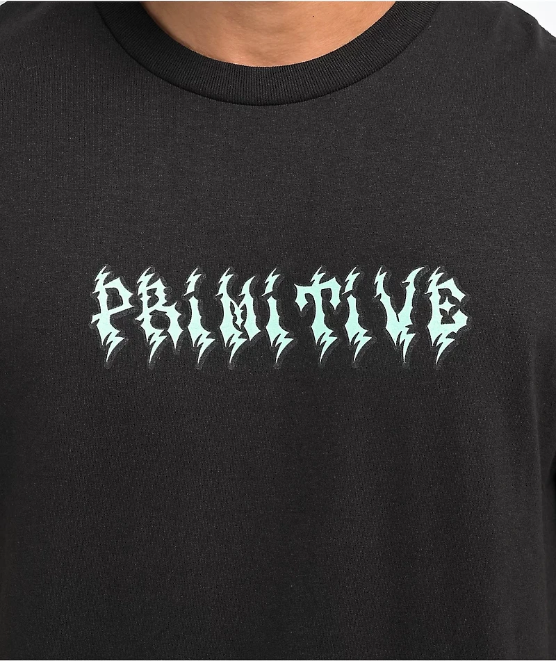 Primitive Bright Black T-Shirt
