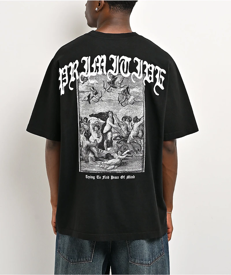 Primitive Century Black Heavyweight T-Shirt