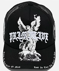 Primitive Century Black Trucker Hat