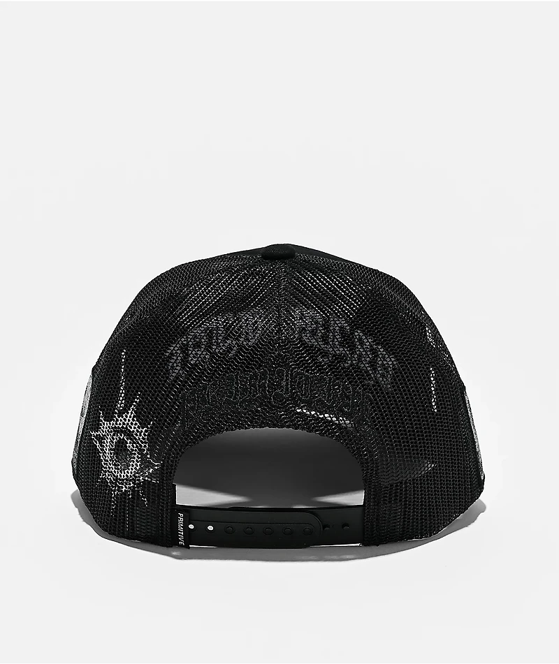 Primitive Century Black Trucker Hat