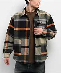 Primitive Circuit Green Flannel Jacket