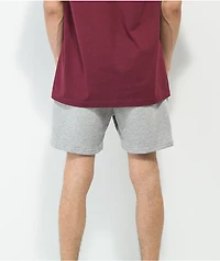 Primitive Collegiate Arch Grey Fleece Sweat Shorts