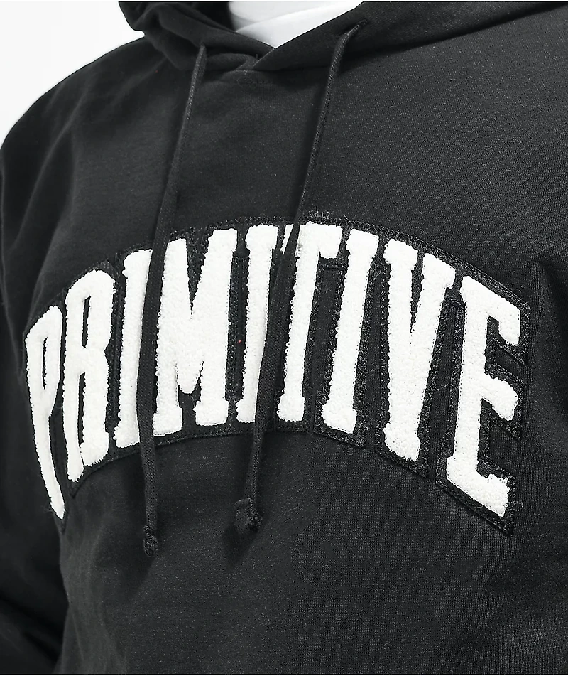 Primitive Collegiate Black Hoodie