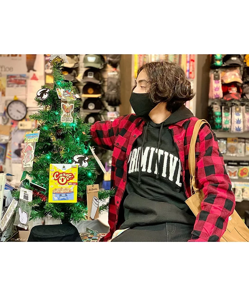 Primitive Collegiate Black Hoodie