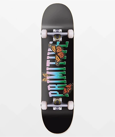 Primitive Collegiate Butterfly 7.3" Skateboard Complete