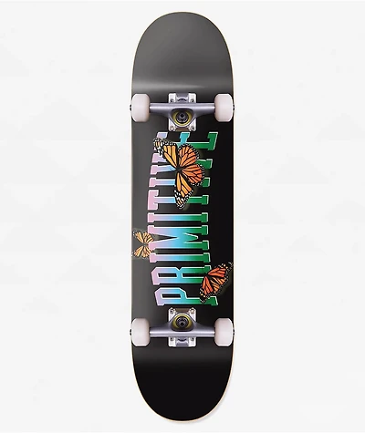 Primitive Collegiate Butterfly 7.3" Skateboard Complete