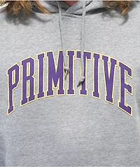 Primitive Collegiate Grey Hoodie